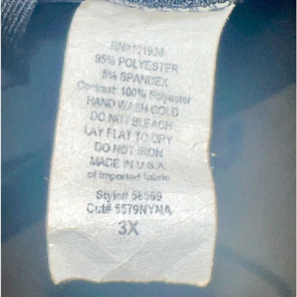 “SUZIE IN THE CITY” SIZE 3X BLACKW/LEOPARD PRINT LONGSLEEVE - Picture 4 of 4